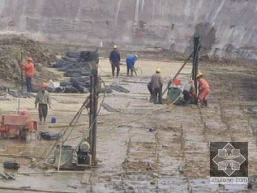 西藏我公司承建北京房山区水池地基注浆加固工程
